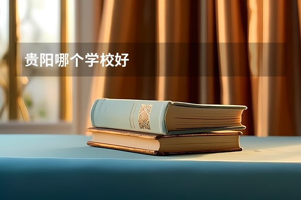 贵阳哪个学校好