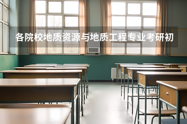 各院校地质资源与地质工程专业考研初试和复试备考方法详细汇总？ 地质资源与地质工程考研院校排名 地理信息科学研究生学校排名