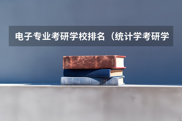 电子专业考研学校排名（统计学考研学校排名是怎样的？）