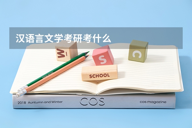 汉语言文学考研考什么