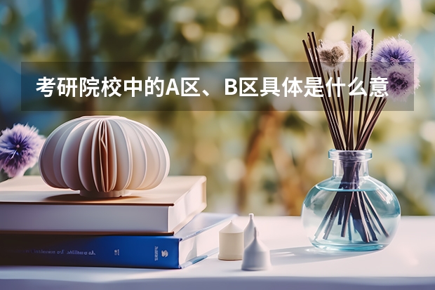 考研院校中的A区、B区具体是什么意思？？有什么区别？？哪些院校是B区的？？成都中医药大学是B区院校吗？