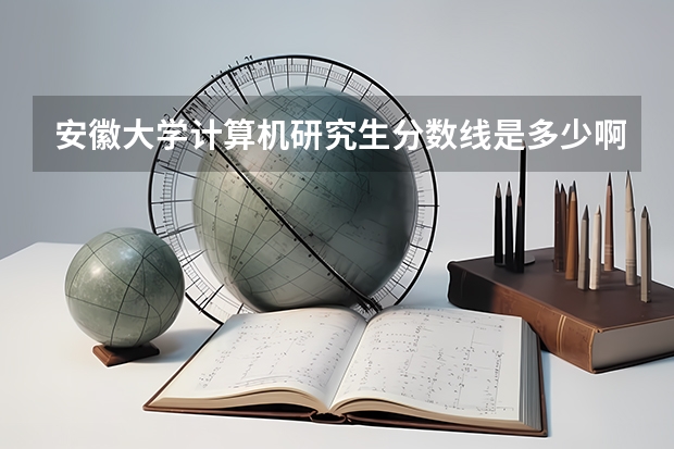 安徽大学计算机研究生分数线是多少啊？