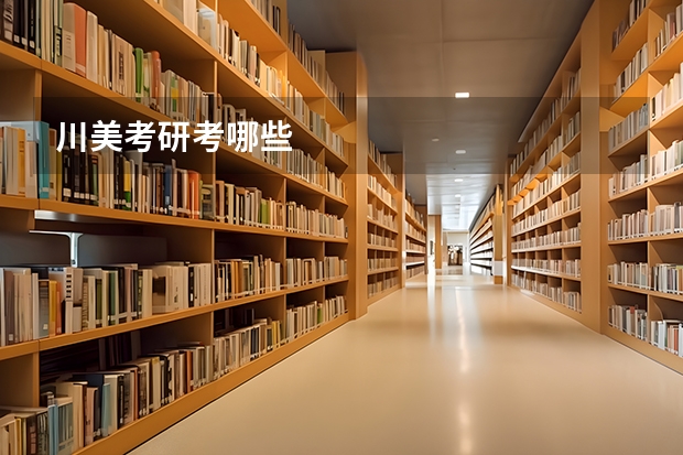 川美考研考哪些