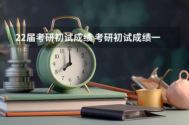 22届考研初试成绩 考研初试成绩一般是几月几号出来?