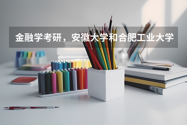 金融学考研,安徽大学和合肥工业大学选哪个