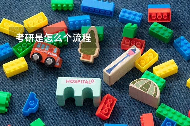 考研是怎么个流程