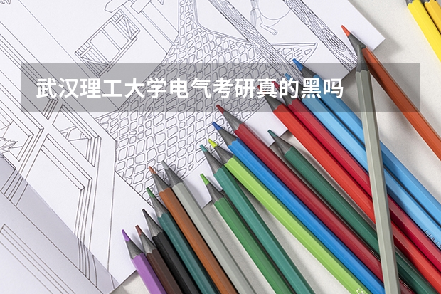 武汉理工大学电气考研真的黑吗