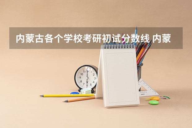 内蒙古各个学校考研初试分数线 内蒙古工业大学建筑学考研分数线