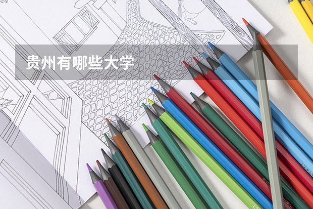贵州有哪些大学