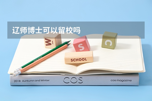 辽师博士可以留校吗