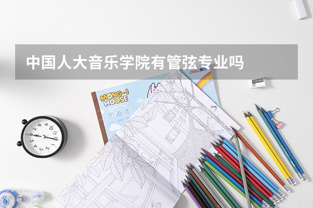 中国人大音乐学院有管弦专业吗